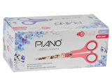 Piano Ofis Makası Desenli 8.5 Mks-2009 21cm - 4 adet