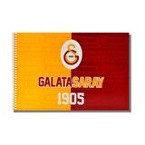 Galatasaray 17x24 15 Yaprak Karton Kapak Spiralli Resim Defteri (463637)