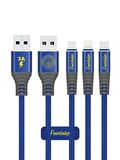 Fenerbahçe Micro USB Hızlı Şarj Aleti Lacivert