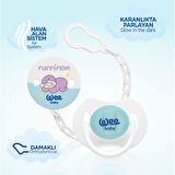 Wee Baby Nanninom Gece Emziği ve Emzik Askısı Seti​