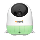 Whome Botech Whome Yapay Zeka Destekli  360° Bebek Kamerası Gece Görüşlü (Yeşil)