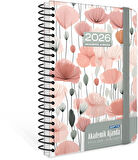 Gıpta 2025 Eylül-2026 Aralık SPİRALLİ Akademik Ajanda 17X24 Cm  Model-8