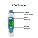 Acura AC-9280 Kulaktan & Alından Ateş Ölçer Çanta Hediyeli