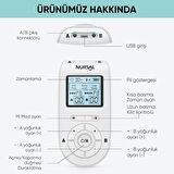 Acura AC-933 PRO Şarj Edilebilir, Çift Kanallı 22 Programlı Profesyonel Tens Cihazı