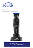 AC-78 Titanyum Seramik Bıçaklı Profesyonel Sakal Ense Tıraş Makinesi