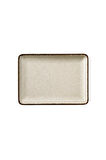 Kütahya Porselen Moderna Düz Tabak Tarçın 2 Parça 18x13cm TAN18X13DUS2730P02