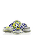 Kütahya Porselen Aurora 24 Parça 6 Kişilik Yemek Takımı