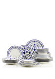 Kütahya Porselen Flora 24 Parça 6 Kişilik Yemek Takımı 127