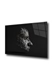 50 x 60 cm Model 2008 Desenli Cam Tablo 4mm Temperli Camdır