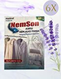 Askılı Nem Alıcı Lavanta 250 gr 6 Adet
