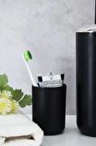 Banyo Aksesuar Seti, Çöp Kovası Seti Siyah