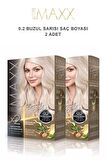 Maxx Deluxe Saç Boyası 0.2 Buzul Sarısı  X2
