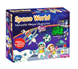 Todizoo Space World Manyetik Hikaye Oluşturma
