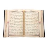 Ahşap Kutulu Kur'an (Çanta Boy-kahverengi) (0313)