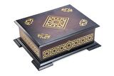 Ahşap Kutulu Kur'an( Hafız Boy-kahverengi) (0314)