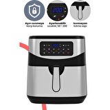 Gold Master GM-7497 Grandchef 7.3 lt Yağsız Airfryer Gri
