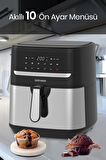 Gold Master Goodfry 9.2 lt Yağsız Airfryer Siyah