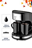 Goldstar St7314 Solo Gri - Siyah Filtre Kahve Makinesi