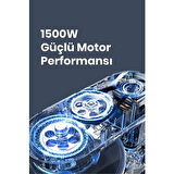 GOLDMASTER GM-7262  ANTRASİT MİKSER MUTFAK ŞEFİ SÜPERMİX DOKUNMATİK 1500W 5.5 LT STAND