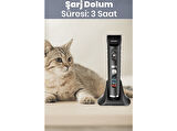 GOLDMASTER Animalpro GM-8149 Evcil Hayvan Bakım Seti Siyah