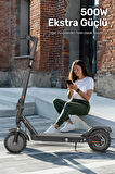 Jibo 500W ön ve Arka süspansiyonlu Elektrikli Scooter