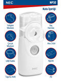 Nec Taşınabilir Mini Mesh Nebulizatör Beyaz