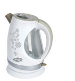 GoldMaster Daisy 2200 Watt 1,7 Litre Kettle Su Isıtıcısı Beyaz GKT 7313