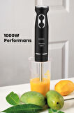 Gold Master Maximix 1000 W El Tipi Mikser Siyah