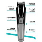 Gold Master Azur 14 in 1 Kuru Çok Amaçlı Tıraş Makinesi Siyah