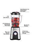 Goldmaster GM-7254 Frape Cam Sürahi Çelik Blender Buz Kırıcı