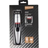 Goldmaster GRAY GM-8158 Kablosuz Kuru Saç-Sakal Çok Amaçlı Tıraş Makinesi 