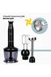 Bestblend 1500 Watt 4 Bıçaklı Paslanmaz 3 In 1 Blender Seti Gm7271