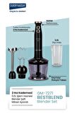 Bestblend 1500 Watt 4 Bıçaklı Paslanmaz 3 In 1 Blender Seti Gm7271