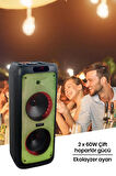 Taşınabilir Şarj Edilebilir Party Box Işıklı Bluetooth Hoparlör