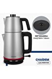 Goldmaster Chaidem BY5316 2200 W Çelik 2 lt Elektrikli Çay Makinesi 