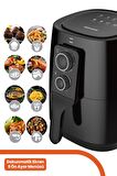Gold Master Vital 3 lt Yağsız Airfryer Siyah