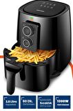 Gold Master Vital 3 lt Yağsız Airfryer Siyah
