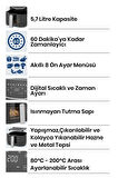 Gold Master Gustofry 5.7 lt Yağsız Airfryer Siyah
