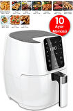 Gold Master GM-7491 Cenova 4.1 lt Yağsız Airfryer Beyaz