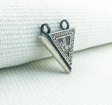 Osmanlı Tugra  Cevşeni Kebir Dualı Orta Boy  925 Ayar Gümüş Erkek Kolye Ucu