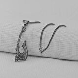 Viking İskandinav Savaşcı Baltası  925 Ayar Gümüş Erkek Kolyesi