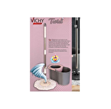 Vıchy Twist Döner Başlıklı Mop Gri