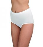 Blackspade Kadın Büyük Beden Slip Külot Essential 1307 - Beyaz
