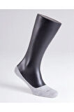 Unisex Babet Çorap 9940 - Gri Melanj