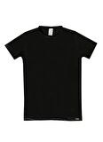 Blackspade Siyah Unisex Çocuk Fanila 42-9299-Termal T-S