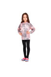 Blackspade Çocuk Pembe Kapşonlu Sweatshirt 5946