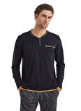 Blackspade Siyah Erkek Pijama Takımı 40103