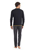 Blackspade Siyah Erkek Pijama Takımı 40103