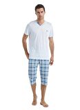 Blackspade Beyaz Erkek Pijama Takımı 40520