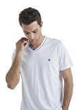 Blackspade Beyaz Erkek Pijama Takımı 40520